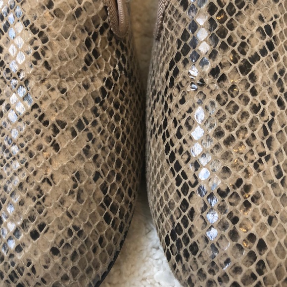 SOLD- H&M Snake Print Flats, EURO sz 40 / US Size 9 - Picture 2 of 7